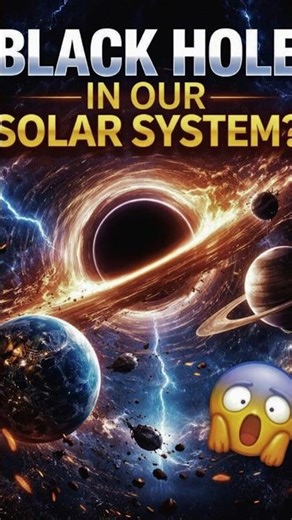 What If a Black Hole Entered Our Solar System 😱 #Shorts #whatif