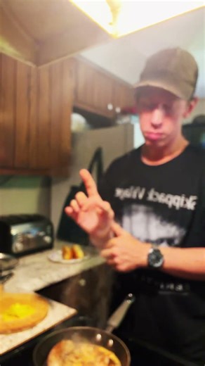 #making sausage sandwiches with banana peppers and frozen shrimp