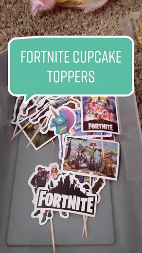 DIY Fortnite Cupcake Toppers: Easy Party Ideas