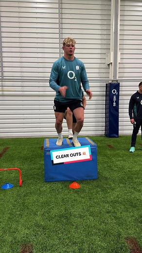 Rugby Clear Outs: Tackle & Gym Work for England Rugby