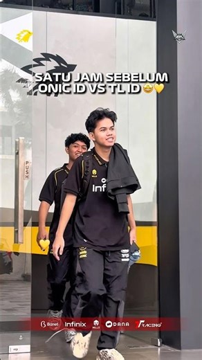 LET'S FIGHT THE HORSE TEAM FIRST TODAY! WISH US LUCK, SONICS! #ONICvsTLID