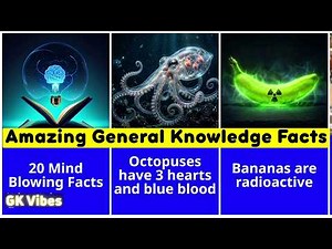 20 Mind-Blowing Facts That Will Upgrade Your Brain!🧠20 Insane Facts That Are Hard to Believe #gkquiz