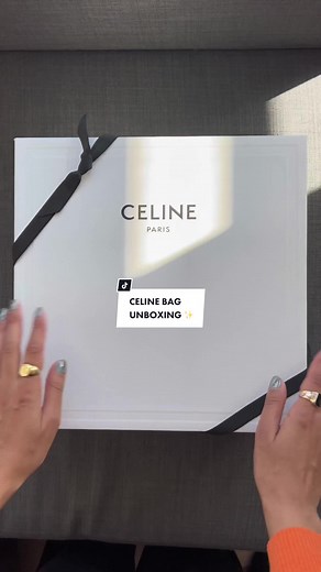 Unboxing CELINE's Latest It-Bag: Chain Shoulder Matelasse