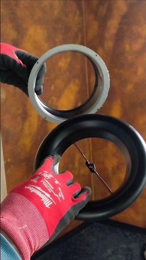 🌬️Installing a Supply Air Diffuser on a Ventilation Pipe #HVAC #Ventilation #Airflow #Installation