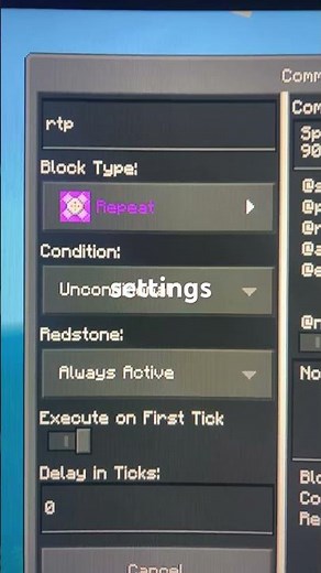 how to make a rtp in minecraft with commands #minecraft #commands #rtp