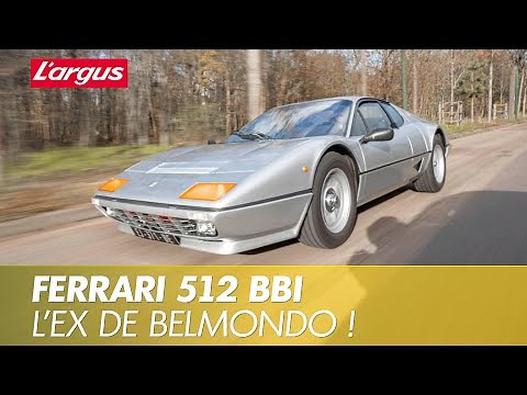 La Ferrari 512 BBi ex-Jean-Paul Belmondo à vendre