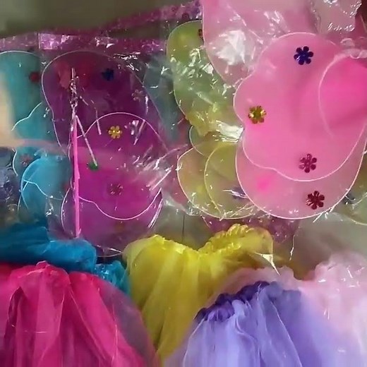Tutu Skirt and ButterFly Wings Girls Dress Up Costume #butterfly #tutu #wings