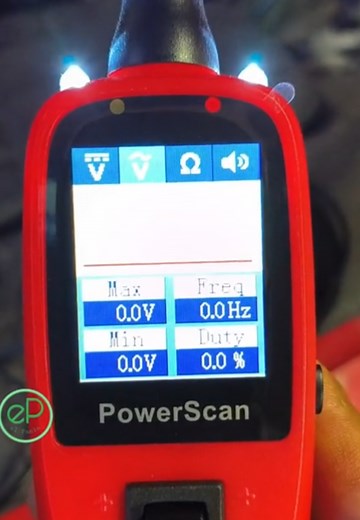 Autel Powerscan PS100 TPMS Sensor Guide for Chevy Equinox