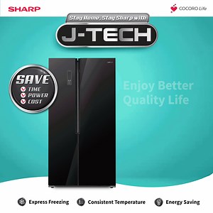108 reactions · 3 comments | How do you know which refrigerator is right for you? If it comes with express freezing that keeps your produce fresh longer, energy and cost saving like our J-Tech inverter equipped fridges, you know you’re buying the right one! The campaign period is valid from 1st of April to 30th April. Find out more at https://cocorolife.my/jomJtech/. | Sharp Malaysia | Facebook