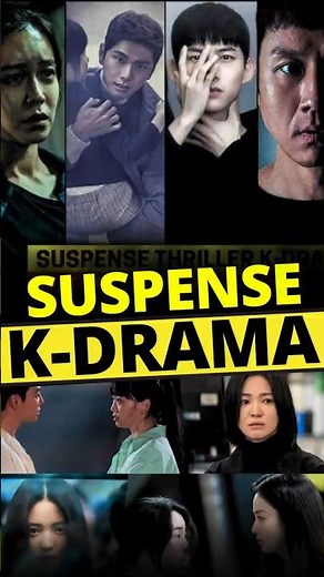 Top 5 Suspense Thriller Korean Dramas That Will Blow Your Mind 😱🔥