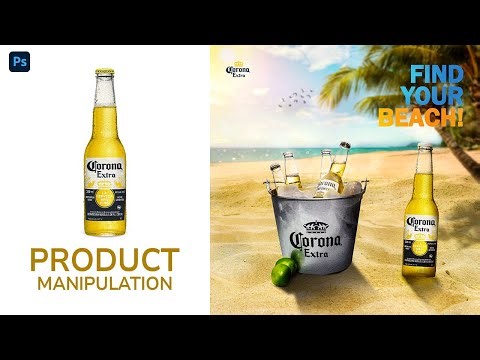 Product Manipulation in Photoshop | Advertising poster design | Tutorial