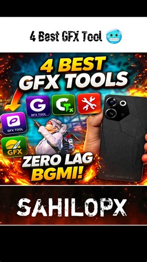 Best GFX Tool 😱 BGMI Lag Fix!