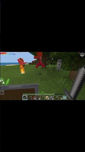 Minecraft monster fight together