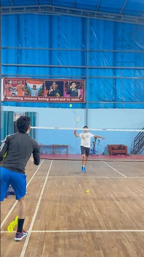 Precision + Power = Perfect Smash 💥🏸 | Badminton #Smash #BadmintonSkills #PowerSmash #ShuttlePower