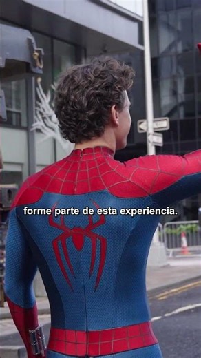 Spider-Man en la calle.#SpiderManBrandNewDay, exclusivamente en cines 31 de julio.