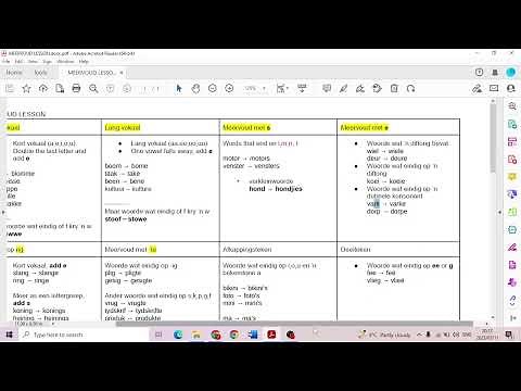 How to master MEERVOUDE in Afrikaans. Never study PLURALS again! Afrikaans FAL
