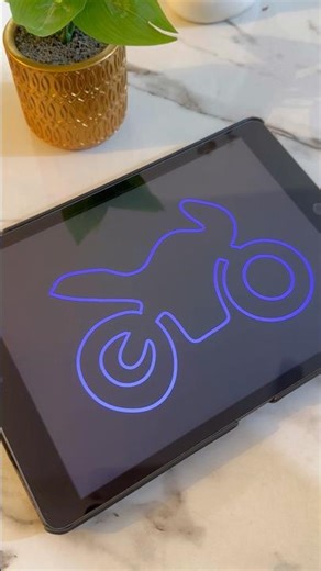 Racing GP Motorbike 🏍️ Sports Motorbike Drawing