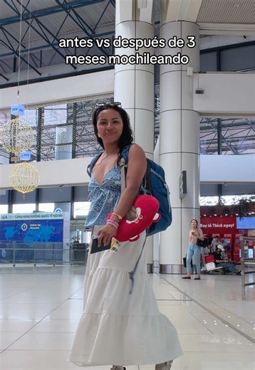 No cambiaría esta felicidad que siento por nada💖 Y creo que se nota en la sonrisa!! 4 países y demasiadas aventuras, experiencias y aprendizajes. Espero compartirles poco a poco contenido de todo lo que hice!! 🇻🇳🇹🇭🇲🇾🇸🇬✈️ #backpacking #southeastasia #trend