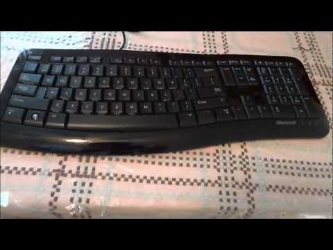 [Unboxing EP.2] Microsoft Comfort Curve 3000 Keyboard