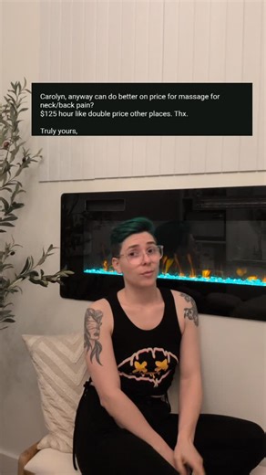 Long Island Massage Therapist * Carolyn Colombo on Instagram: "PSA: This is not the way to start a professional relationship between a client and a service provider. 😅 I fully understand that my services are not within everyone's budget, but my services are also not designed for everyone. 💁‍♀️ Knowing your worth is important. So is respecting a business' pricing and policies. #serviceprovider #longisland #massage"