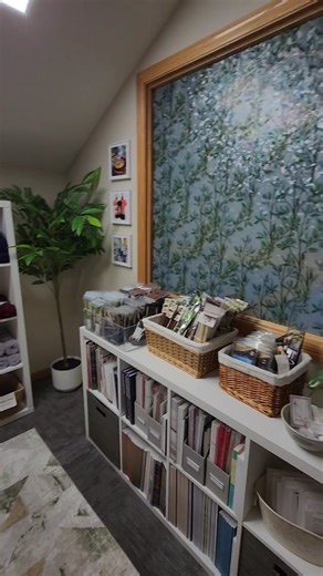 What a weekend! Enjoy a little sneak peek into the process of updating the Clearance Loft! Watch the whole video to see the before, during, and after of this project. We are so excited to share this cozy space with you all! Be sure to stop by to see and enjoy it in person. 💙 | Amazing Threads