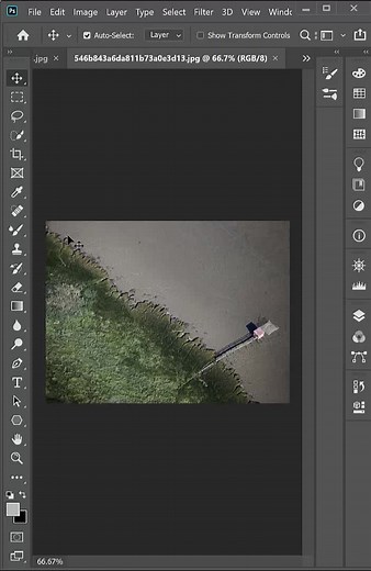 how to remove anything with the healing spot tool in photoshop #fyp #funny #فوتوشوب #photoshop