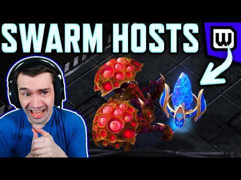 This DISTURBING Zerg cheese is back. StarCraft 2 (Bly vs Harstem)