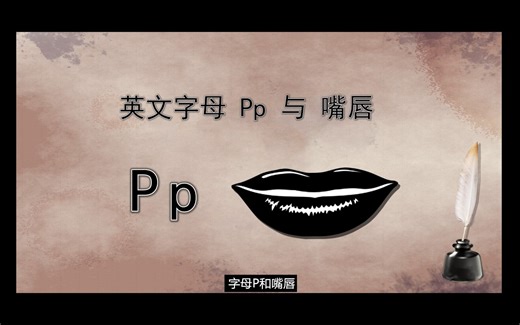 英文字母P的起源