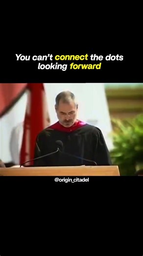 'You can't connect the dots looking forward" - Steve Jobs | #nobatidao