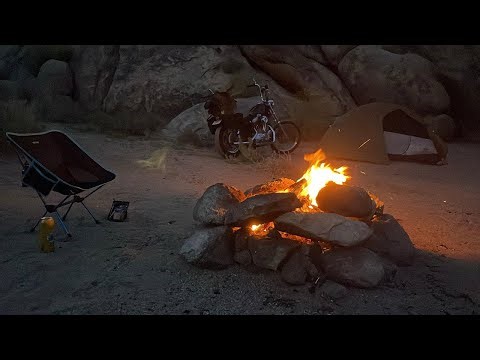 Solo Moto camping trip to Death Valley & Alabama Hills | 51st Birthday Run (Day 2)
