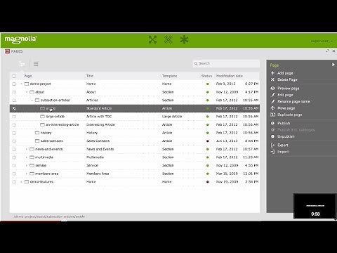 Content Authoring with Magnolia