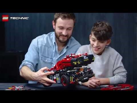 The story behind the incredibly tall LEGO Technic Rough Terrain Crane (42082)