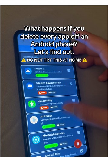 Impact of Deleting All Apps on Android Phones