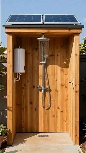 The Solar Garden Shower: Comfort, Independence, and Smart Outdoor Living