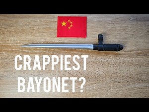 Unfortunately it is a bayonet, the Chinese type 56 carbine bayonet