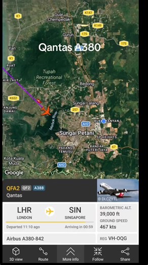 Aussie Traveling to Singapore on Qantas A380