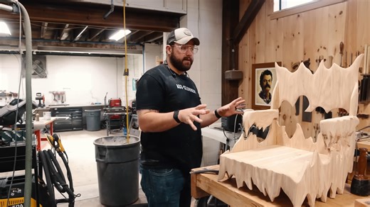 $500 acrylic holding up a 300 lb test