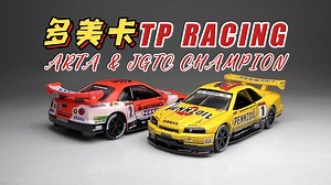 【东知】多美卡 大黑盒 日产GTR/R34 JGTC冠军 & ARTA车队涂装 TOMICA TP RACING