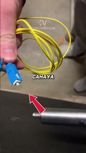 This is how fiber optic cables work, the Internet is as fast as light #uniquefacts #science #tech...