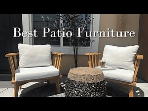 Sedona Acacia Wood Outdoor Club Chairs Review | Are These the Best Patio Chairs in 2025?