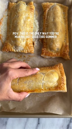 1.2M views · 14K reactions | UPSIDE DOWN PUFF PASTRY HOT DOGSthe...