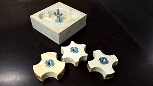 5.2K views · 63 reactions | DIY knobs Making 3 in 1 Star Knob Jig | Woodworking Guide | Facebook