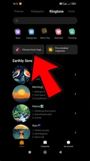 how to set call ringtone's in android!#ringtone #shorts