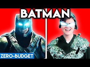 BATMAN VS. SUPERMAN WITH ZERO BUDGET! (Batman vs. Superman Fight MOVIE PARODY)