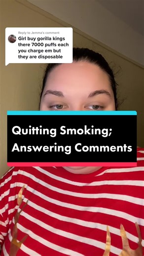 Replying to @Jemma Quitting Smoking answering comments #QuittingSmoking #NHSQuittingSmoking #QuitSmoking #support