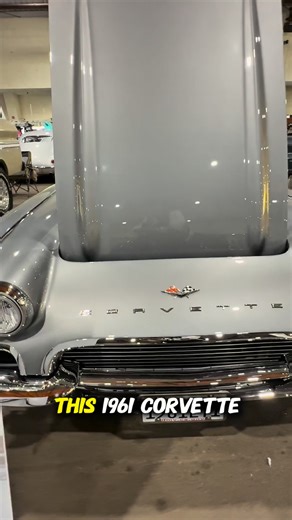 This 1961 Corvette is pure American elegance—silver body sharp like a blade, chrome dripping class, and whitewalls that scream timeless style. 🔥 #1961Corvette #C1Corvette #ClassicCorvette | American Classic Cars