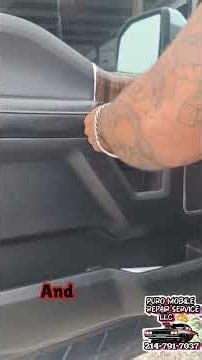 F-150 EcoBoost Door Panel Removal: Simple #shorts