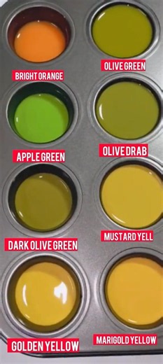 Mixing colours step by step #colors #satisfyingvideo #easycolouring #colormixingmagic #popit