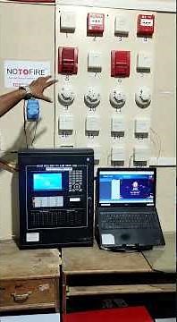 Addressable Fire Alarm System with Internet and TCP-IP Communication