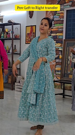 How to transfer one hand to the other hand for Sum l Kathak l sum